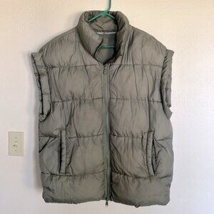 Free People In A Bubble Puffer Vest.